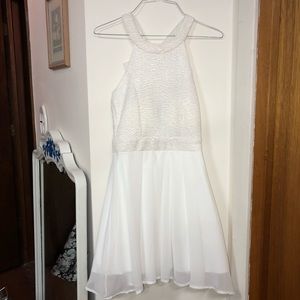 White Prom/ Formal Dress❄️